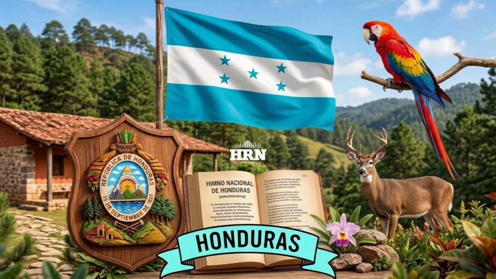 Símbolos patrios de Honduras y su origen histórico