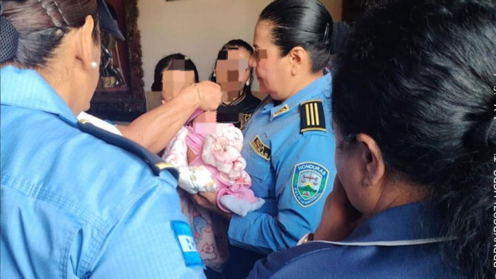 Recién nacida hallada cerca de la Ermita de Suyapa en Tegucigalpa