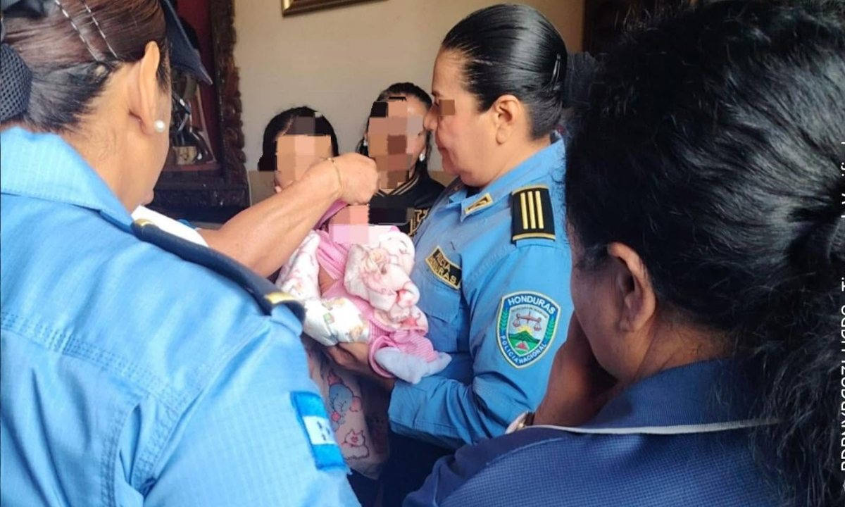 Recién nacida hallada cerca de la Ermita de Suyapa en Tegucigalpa