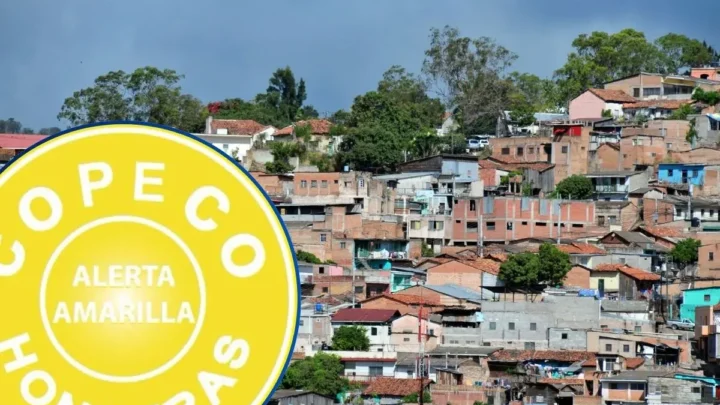 Equipos de respuesta atienden afectaciones por lluvias y derrumbes en el Distrito Central.