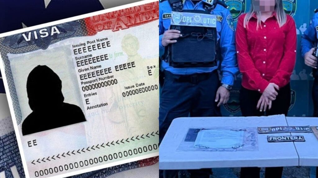Policías requirieron a una hondureña en el aeropuerto Ramón Villeda Morales por una visa falsa