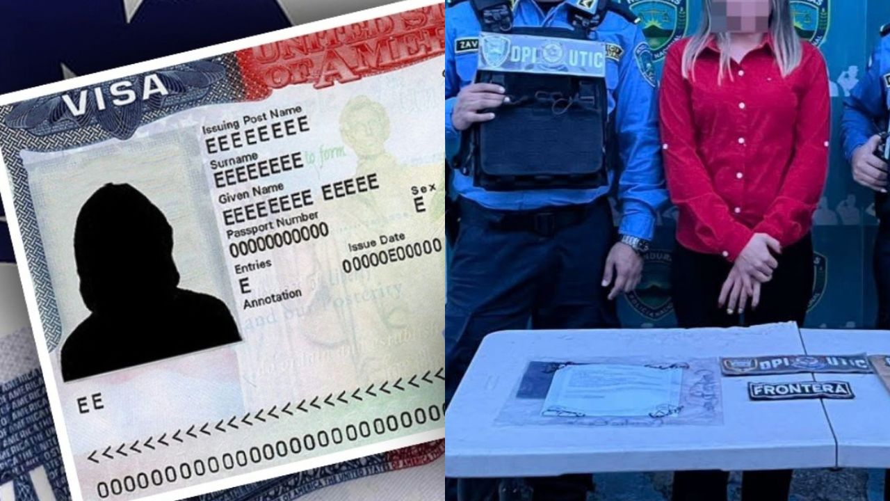 Policías requirieron a una hondureña en el aeropuerto Ramón Villeda Morales por una visa falsa