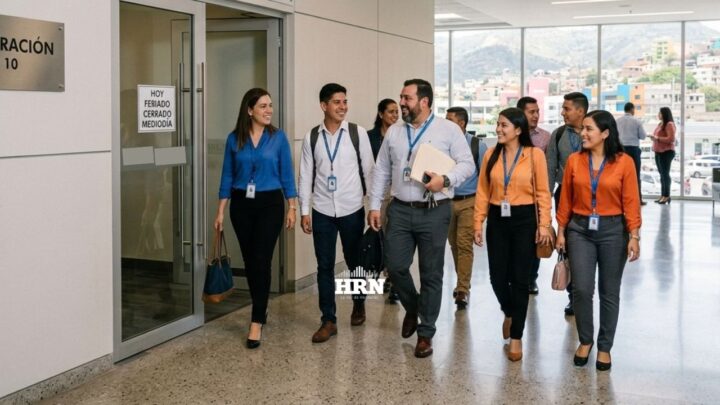 Calendario con el 25 de diciembre marcado como feriado nacional en Honduras