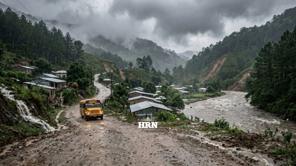 Lluvias previstas en zonas montañosas de Honduras este viernes