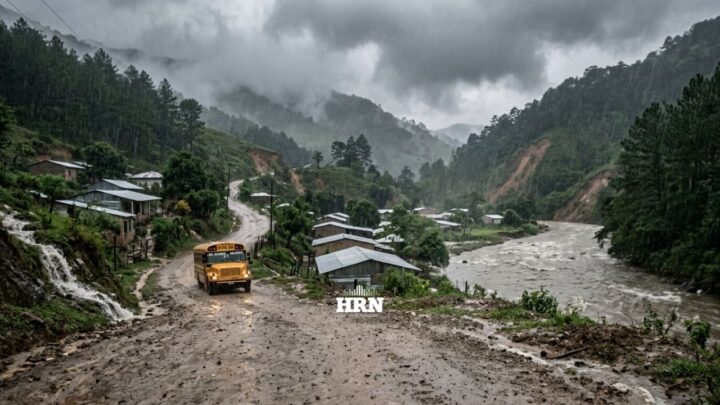 Lluvias previstas en zonas montañosas de Honduras este viernes