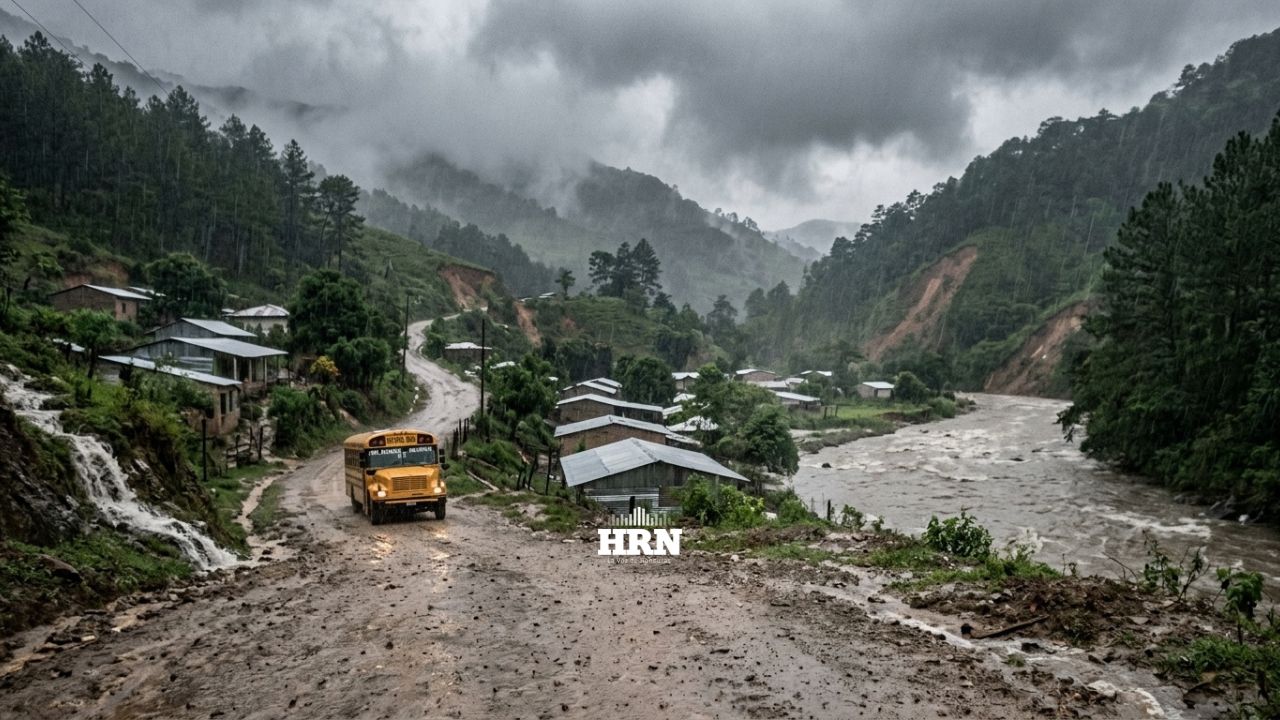Lluvias previstas en zonas montañosas de Honduras este viernes