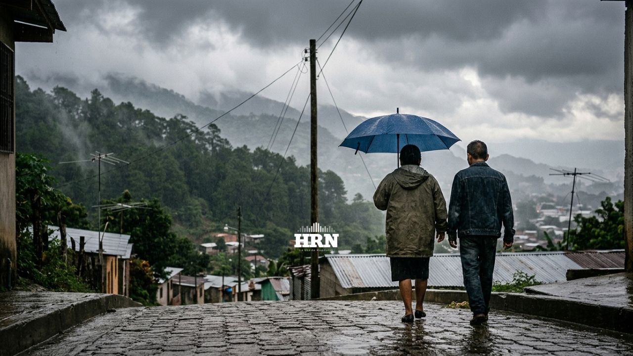 Cielo nublado sobre Honduras por pronóstico de lluvias y actividad eléctrica