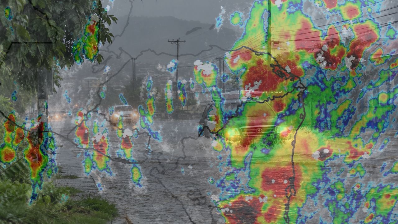 Lluvias y alerta verde en el Distrito Central y zonas cercanas al Lago de Yojoa