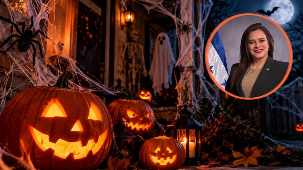 Dunia Jiménez propone restringir actividades de Halloween en centros educativos de Honduras.